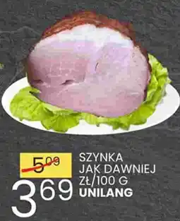 Wafelek Szynka Jak Dawniej Unilang oferta