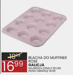 Wafelek Blacha do muffinek Rose Galicja oferta