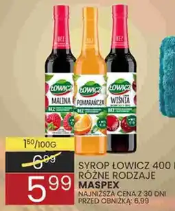 Wafelek Syrop Łowicz oferta