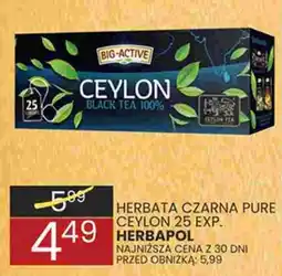 Wafelek Herbata Czarna Pure Ceylon oferta