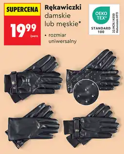 Biedronka Rękawiczki damskie lub męskie oferta
