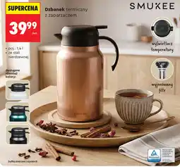 Biedronka Dzbanek termiczny z zaparzaczem SMUXEE oferta