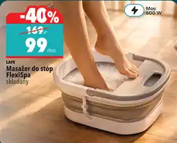 Biedronka LAFE Masażer do stóp FlexiSpa składany oferta