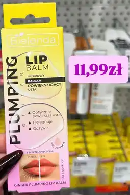 Rossmann Bielenda Plumping Ginger Imbirowy balsam powiększający usta oferta