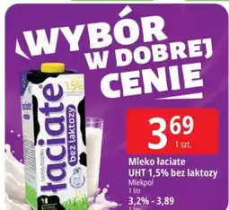 E.Leclerc Mleko bez laktozy Łaciate oferta