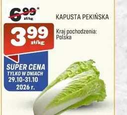 Społem Kapusta pekińska oferta
