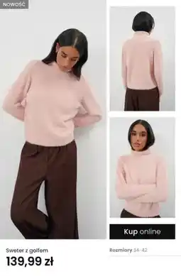 Top Secret Sweter z golfem oferta