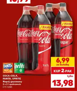 Kaufland Napój gazowany Coca-Cola Original Taste 2-pak oferta