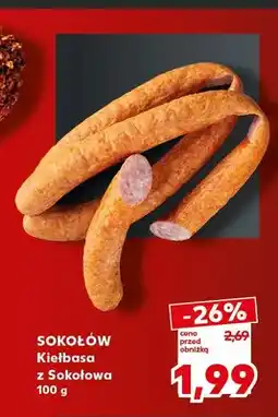 Kaufland Kiełbasa z Sokołowa Sokołów oferta