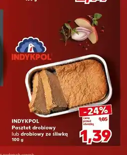 Kaufland Pasztet drobiowy ze śliwką Indykpol oferta