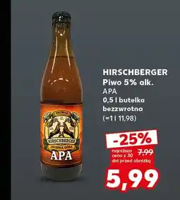 Kaufland Piwo Hirschberger APA oferta