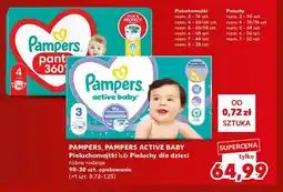 Kaufland Pieluchomajtki dla dzieci Pampers Pants oferta