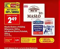 Biedronka Masło Polmlek oferta