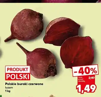 Buraki czerwone polskie