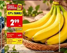 Biedronka Banany Biedronka oferta