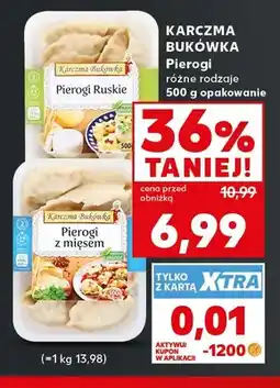 Kaufland Pierogi ruskie Karczma Bukówka oferta