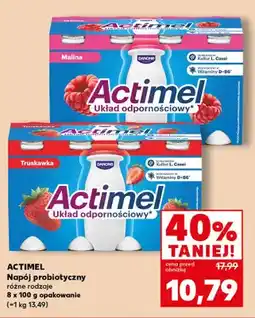 Kaufland Napój probiotyczny malinowy Actimel 8-pak oferta