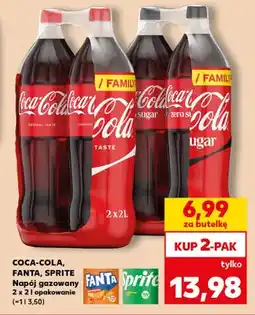 Kaufland Napój gazowany Coca-Cola Original Taste 2-pak oferta