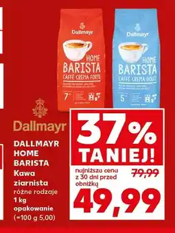 Kaufland Kawa ziarnista Dallmayr Home Barista Caffè Crema Forte oferta
