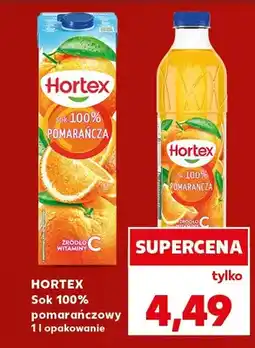 Kaufland Sok pomarańczowy Hortex 100% oferta
