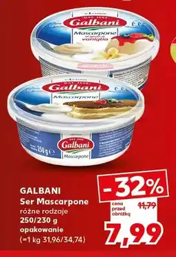 Kaufland Ser Mascarpone al gusto di vaniglia Galbani oferta