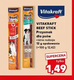 Kaufland Przysmak dla psów Beef Stick z wołowiną Vitakraft oferta