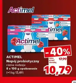 Kaufland Napój probiotyczny truskawkowy 8-pak Actimel oferta