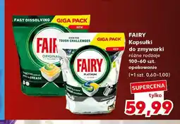 Kaufland Kapsułki do zmywarki Fairy oferta