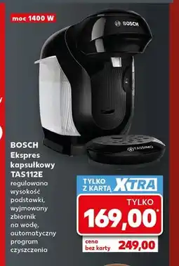 Kaufland Ekspres kapsułkowy TAS112E Bosch oferta