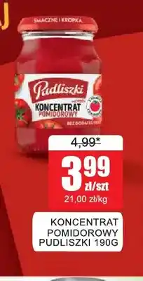 Bingo Koncentrat pomidorowy Pudliszki oferta