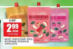 Bingo Mus owocowy Rabarbarowo Owolovo oferta