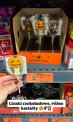 Biedronka Lizak czekoladowy Magnetic Halloween oferta