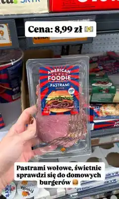 Biedronka Pastrami wołowe American Foodie Pepper oferta