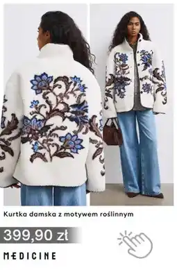 Medicine Kurtka damska z motywem roślinnym Medicine oferta