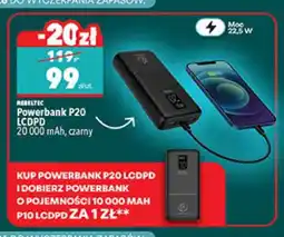 Biedronka Powerbank P20 Lcdpd Rebeltec oferta