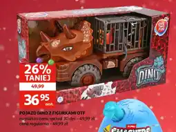 Auchan POJAZD DINO Z FIGURKAMI OTF oferta