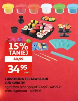 Auchan Ciastolina Zestaw Sushi lub Kwiatki oferta