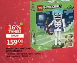 Auchan Klocki LEGO Minecraft Szkielet oferta