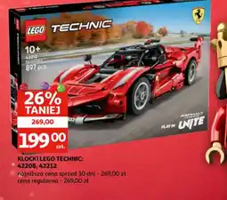 Auchan Klocki LEGO Technic Ferrari FXX K oferta