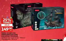 Auchan Puzzle 3D Cubic Fun: Zemsta Królowej Anny lub Latający Holender oferta
