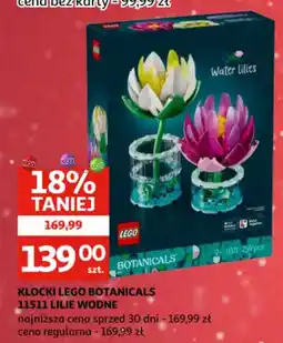 Auchan Klocki LEGO Botanicals 11511 Lilie Wodne oferta