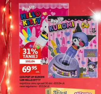 Gra Pop Up Kuromi lub Hello Kitty