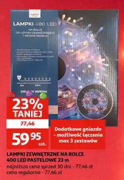 Auchan Lampki 400 LED oferta