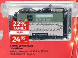 Auchan Lampki Zewnętrzne oferta