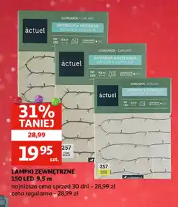 Auchan Lampki zewnętrzne oferta