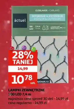 Auchan Lampki Zewnętrzne oferta