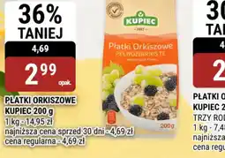 bi1 Płatki Orkiszowe Pełnoziarniste Kupiec oferta