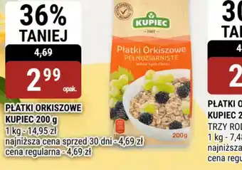 Płatki Orkiszowe Pełnoziarniste Kupiec