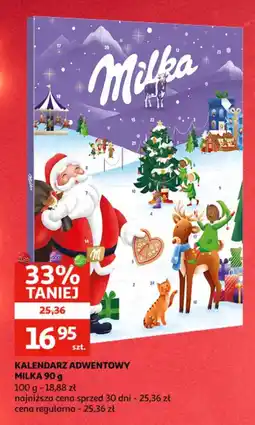 Auchan Kalendarz Adwentowy Milka oferta