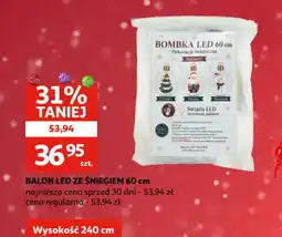 Auchan BOMBKA LED 60 cm oferta